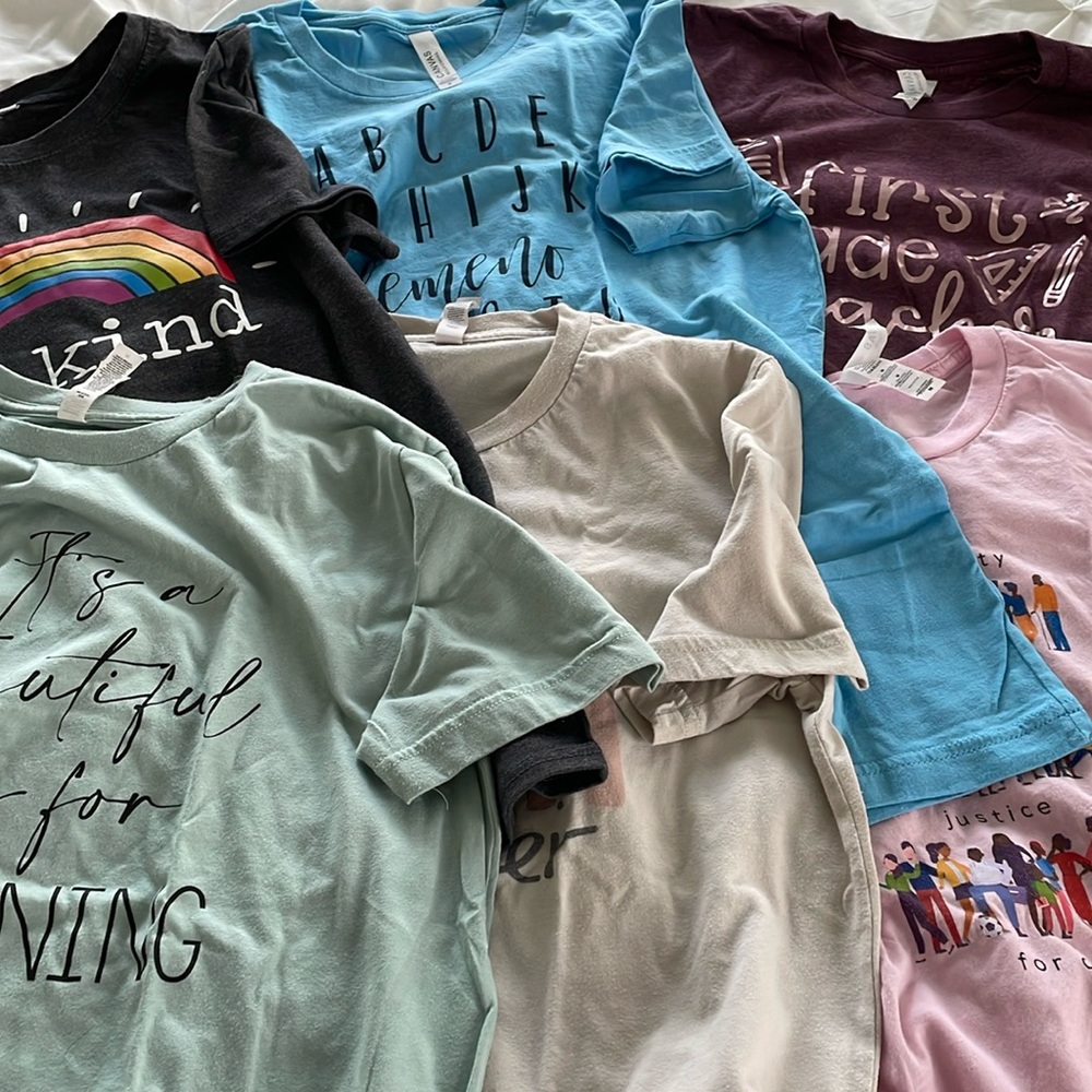 Bundle of Teacher Shirts